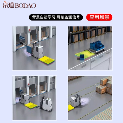 工业级安全激光雷达传感器AGV小车叉车避障导航港口机器人扫描仪